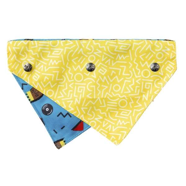 Fuzzyard [15% OFF] Fuzzyard Kings of Gold School Pet Bandana (2 Sizes) Dog Accessories