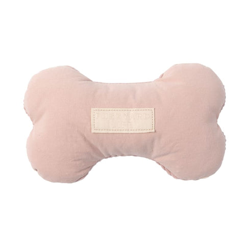 Fuzzyard [15% OFF] Fuzzyard Life Bone Soft Blush Dog Toy (2 Sizes) Dog Accessories