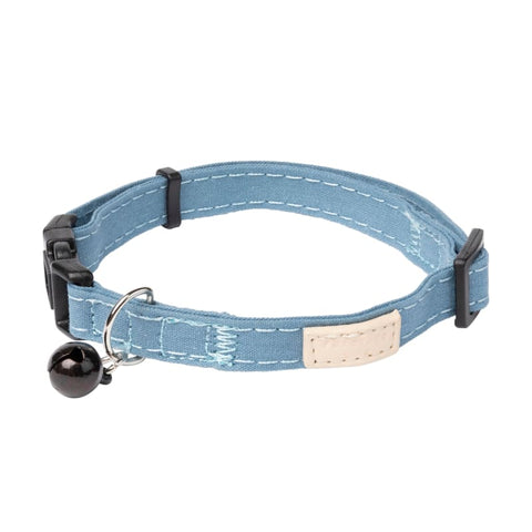 Fuzzyard [15% OFF] Fuzzyard Life Cotton French Blue Cat Collar Cat Accessories