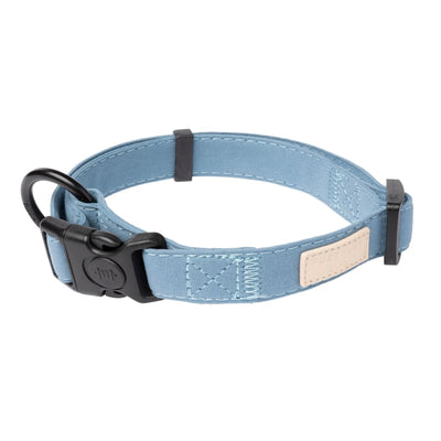 Fuzzyard [15% OFF] Fuzzyard Life Cotton French Blue Dog Collar (3 Sizes) Dog Accessories