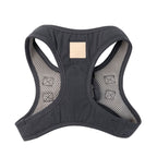 Fuzzyard [15% OFF] Fuzzyard Life Cotton Slate Grey Dog Step-In Harness (6 Sizes) Dog Accessories