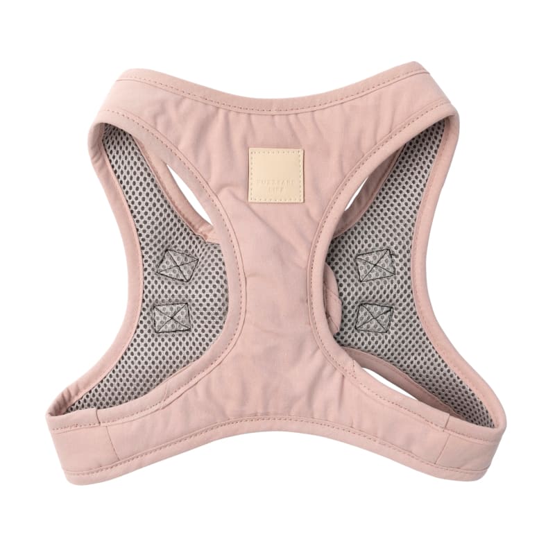 Fuzzyard [15% OFF] Fuzzyard Life Cotton Soft Blush Dog Step-In Harness (6 Sizes) Dog Accessories