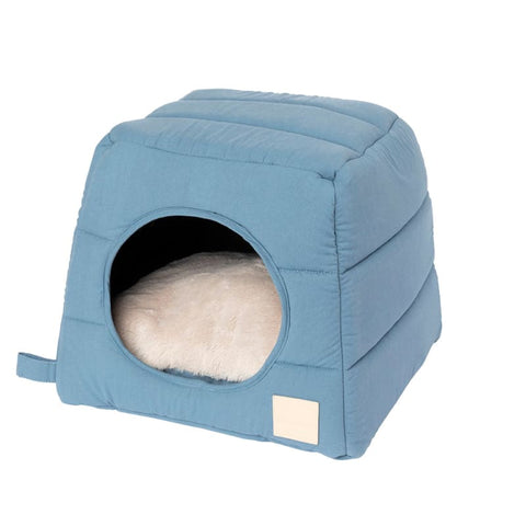 Fuzzyard [15% OFF] Fuzzyard Life French Blue Cotton Cat Cubby Cat Accessories