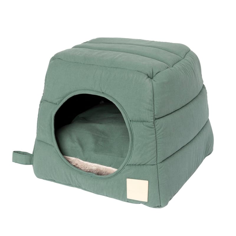 Fuzzyard [15% OFF] Fuzzyard Life Myrtle Green Cotton Cat Cubby Cat Accessories