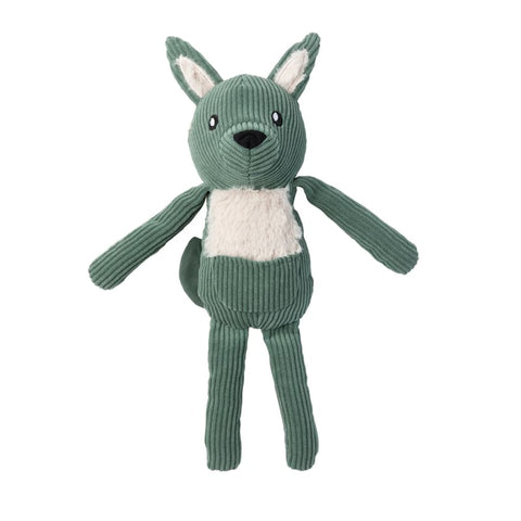Fuzzyard [15% OFF] Fuzzyard Life Myrtle Green Kangaroo Dog Toy Dog Accessories
