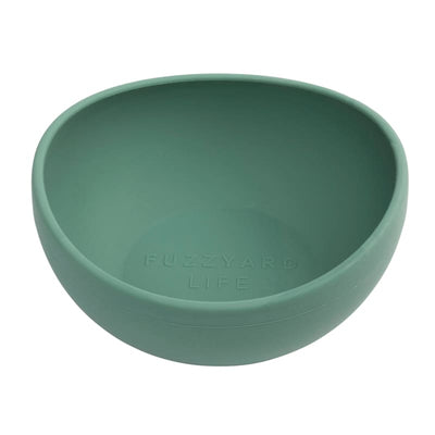 Fuzzyard [15% OFF] Fuzzyard Life Myrtle Green Silicone Feeding Dog Bowl (3 Sizes) General