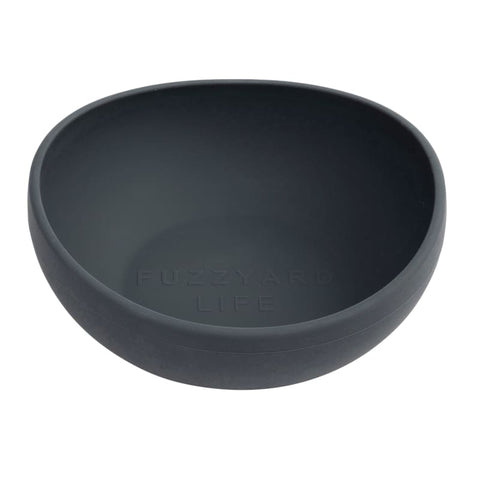 Fuzzyard [15% OFF] Fuzzyard Life Slate Grey Silicone Feeding Dog Bowl (3 Sizes) General