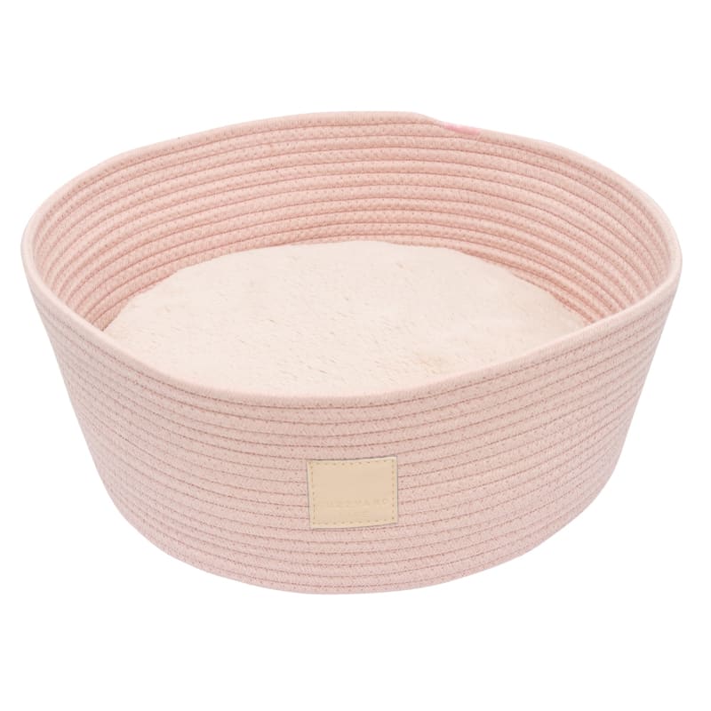 Fuzzyard [15% OFF] Fuzzyard Life Soft Blush Rope Basket Pet Bed Dog Accessories