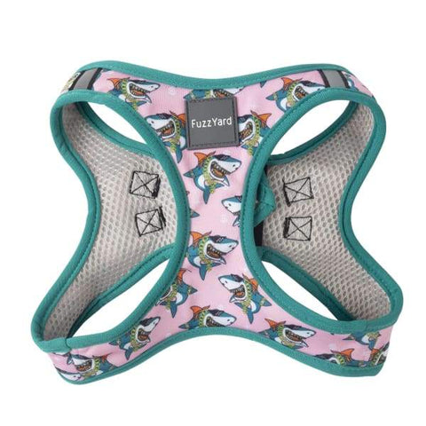 Fuzzyard [15% OFF] Fuzzyard LL Cool Jaw Dog Step-in Harness (5 Sizes) General