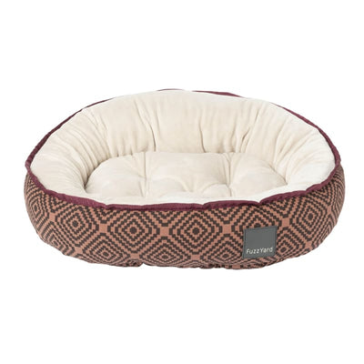 Fuzzyard [LIMITED-TIME 25% OFF] Fuzzyard Reversible Barcelona Maroon Dog Bed (3 Sizes) Dog Accessories