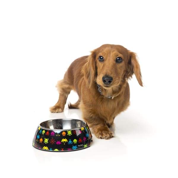 Fuzzyard [15% OFF] Fuzzyard Space Raiders Easy Feeder Dog Bowl (3 Sizes) Dog Accessories