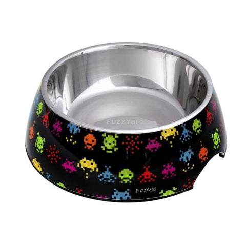 Fuzzyard [15% OFF] Fuzzyard Space Raiders Easy Feeder Dog Bowl (3 Sizes) Dog Accessories