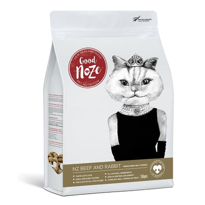 Good Noze Good Noze NZ Beef & Rabbit Freeze Dried Cat Food 350g Cat Food & Treats