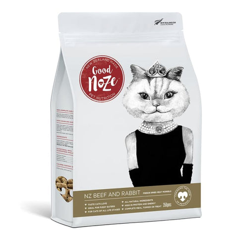 Good Noze Good Noze NZ Beef & Rabbit Freeze Dried Cat Food 350g Cat Food & Treats