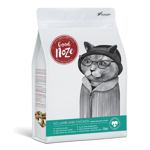 Good Noze Good Noze NZ Chicken & Lamb Freeze Dried Cat Food 350g Cat Food & Treats