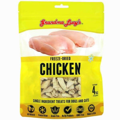 Grandma Lucys [10% OFF] Grandma Lucys Freeze-Dried Chicken Single Ingredient Cat & Dog Treats 3.5oz Dog Food & Treats