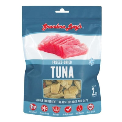 Grandma Lucy’s [10% OFF] Grandma Lucy’s Singles Tuna Freeze-dried Cat & Dog Treats 2oz Dog Food & Treats