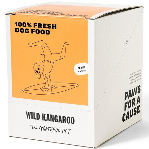 The Grateful Pet [LIMITED-TIME 10% OFF FOR 6KG] The Grateful Pet Wild Kangaroo Raw Frozen Dog Food 2kg Dog Food & Treats