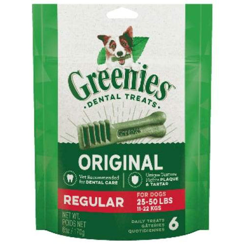 Greenies [20% OFF] Greenies Original Regular Dog Dental Chews Dog Food & Treats