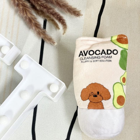 Hey Cuzzies [5% OFF] Hey Cuzzies Hide N Seek Avocado Dog Toy Dog Accessories