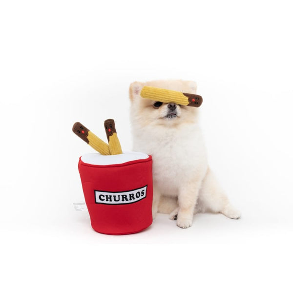 Hey Cuzzies [LIMITED-TIME 15% OFF 1-11TH OCT] Hey Cuzzies Hide N Seek Churros Bucket Dog Toy Dog Accessories