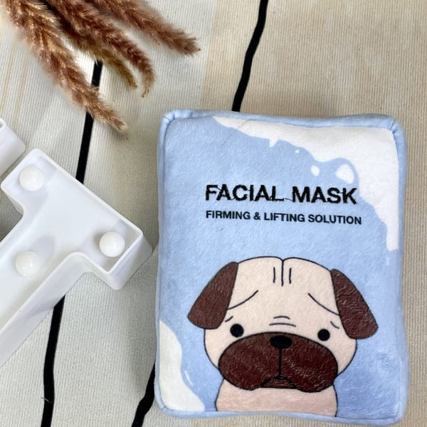 Hey Cuzzies [5% OFF] Hey Cuzzies Hide N Seek Facial Mask Dog Toy Dog Accessories