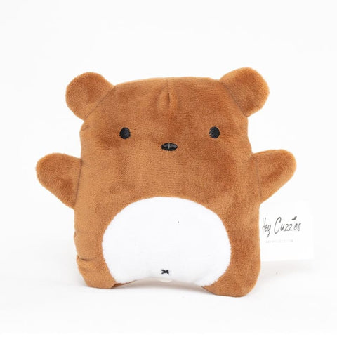 Hey Cuzzies Hey Cuzzies Mini Frenz Wendy The Brown Bear Dog Toy Dog Accessories