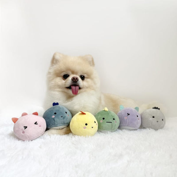 Hey Cuzzies Hey Cuzzies Mochi Monsters Blu & Ping Dog Toy Dog Accessories