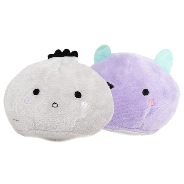 Hey Cuzzies Hey Cuzzies Mochi Monsters Grey & Purpur Dog Toy Dog Accessories
