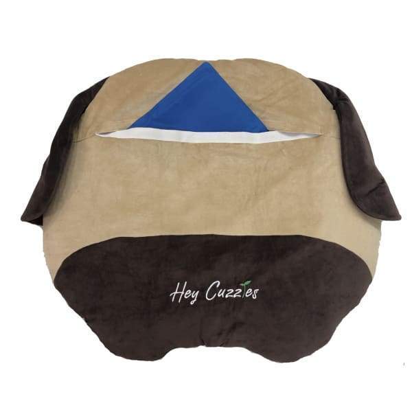Hey Cuzzies [15% OFF] Hey Cuzzies Pug Head Organic Cotton Day Bed Dog Accessories