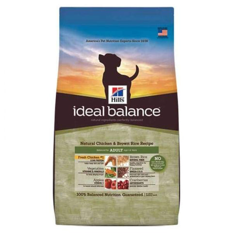 Hills Hills Ideal Balance Natural Chicken & Brown Rice Adult Dry Dog Food Dog Food & Treats