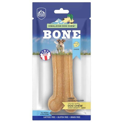 Himalayan Pet Supply [15% OFF] Himalayan Pet Supply Bone Cheese Dog Chew (3 Sizes) Dog Food & Treats