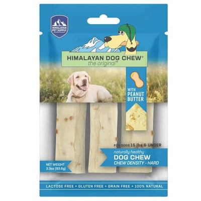 Himalayan Pet Supply [3 FOR $39] Himalayan Pet Supply The Original Peanut Butter Dog Small Dog Chew Dog Food & Treats
