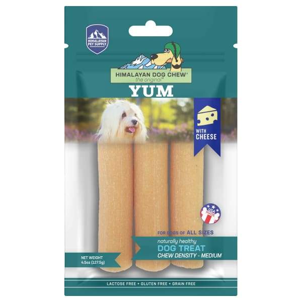 Himalayan Pet Supply [3 FOR $29] Himalayan Pet Supply YUM Cheese Dog Chew Dog Food & Treats
