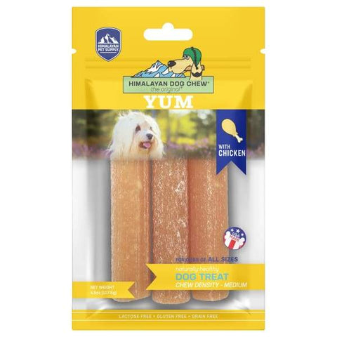 Himalayan Pet Supply [3 FOR $29] Himalayan Pet Supply YUM Chicken Dog Chew Dog Food & Treats
