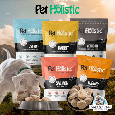Pet Holistic [3 FOR $120] Pet Holistic Exotic Freeze Dried Raw Dog Food 14oz