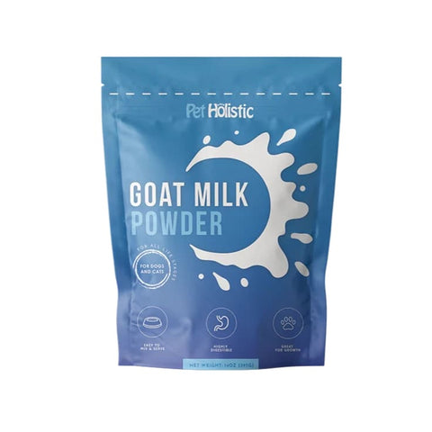 Pet Holistic [2 FOR $32] Pet Holistic Goat Milk Powder for Dogs & Cats 14oz Dog Food & Treats