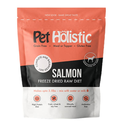 Pet Holistic [3 FOR $120] Pet Holistic Salmon Freeze Dried Raw Dog Food 14oz Dog Food & Treats