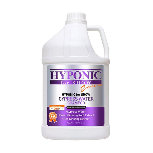 HYPONIC HYPONIC For Show Cypress Water Volumising Dog Shampoo (3 Sizes) Grooming & Hygiene