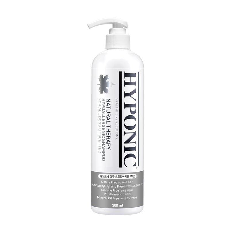HYPONIC HYPONIC Hypoallergenic Unscented Dog Shampoo 300ml Grooming & Hygiene