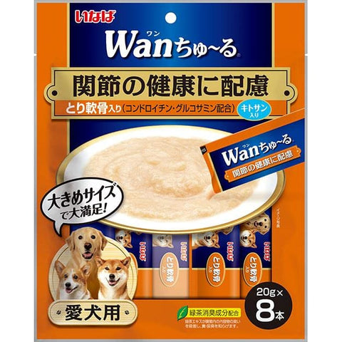 Inaba [BUY 2 FREE 1] Inaba Wan Chu Ru Chicken with Cartilage Joint Support Functional Creamy Dog Treats 160g Dog Food & Treats