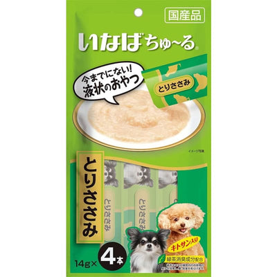 Inaba [BUY 2 FREE 1] Inaba Wan Chu Ru Chicken Fillet Creamy Dog Treats 56g Dog Food & Treats