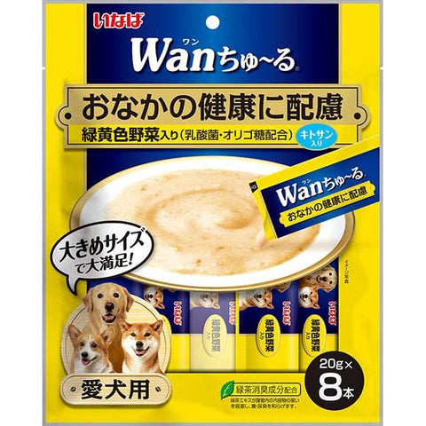 Inaba [BUY 2 FREE 1] Inaba Wan Chu Ru Chicken with Vegetables Digestive Support Functional Creamy Dog Treats 160g Dog Food & Treats