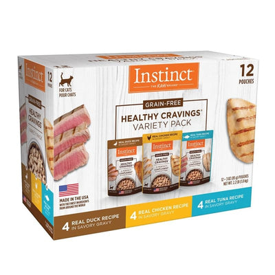Instinct Instinct Healthy Cravings Variety Pack Wet Cat Food Topper 12 x 3oz Cat Food & Treats