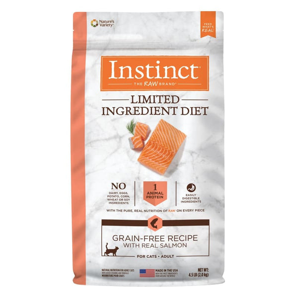 Instinct Instinct Limited Ingredient Diet Salmon Dry Cat Food 4.5lbs Cat Food & Treats