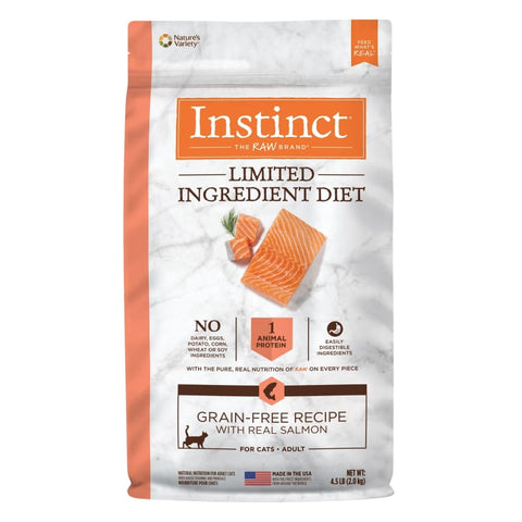 Instinct Instinct Limited Ingredient Diet Salmon Dry Cat Food 4.5lbs Cat Food & Treats