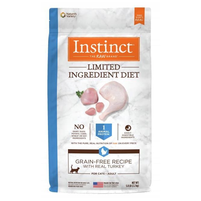 Instinct Instinct Limited Ingredient Diet Turkey Dry Cat Food 5lbs Cat Food & Treats