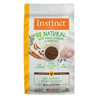 Instinct Instinct Be Natural Real Chicken & Brown Rice Recipe Dry Dog Food (2 Sizes) Dog Food & Treats