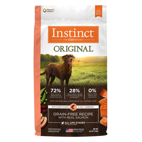 Instinct Instinct Original Grain-Free Recipe with Real Salmon Dry Dog Food (2 Sizes) Dog Food & Treats