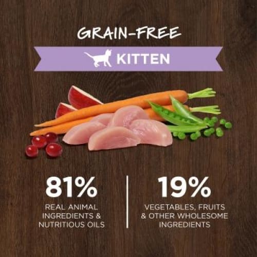 Instinct Instinct Original Kitten Grain-Free Recipe with Real Chicken Dry Cat Food 4.5lbs Cat Food & Treats
